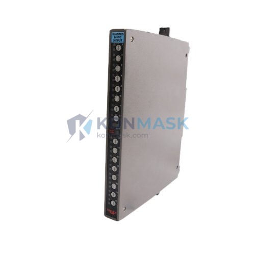 ICS TRIPLEX T3481A Trusted™ TMR (Triple Modular Redundancy) - Front Panel and Connectivity View