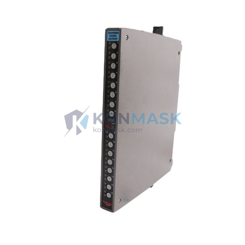 ICS TRIPLEX T3481A Trusted™ TMR (Triple Modular Redundancy) - Front Panel and Connectivity View