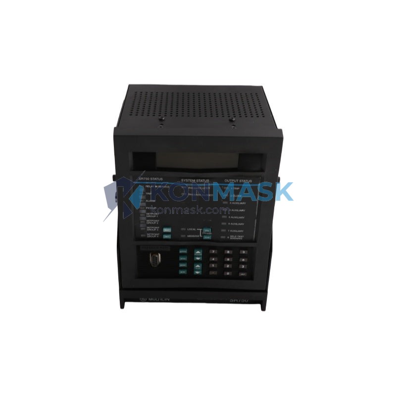 GE 750-P5-G5-D5-HI-A1-R - Front Panel and Connectivity View