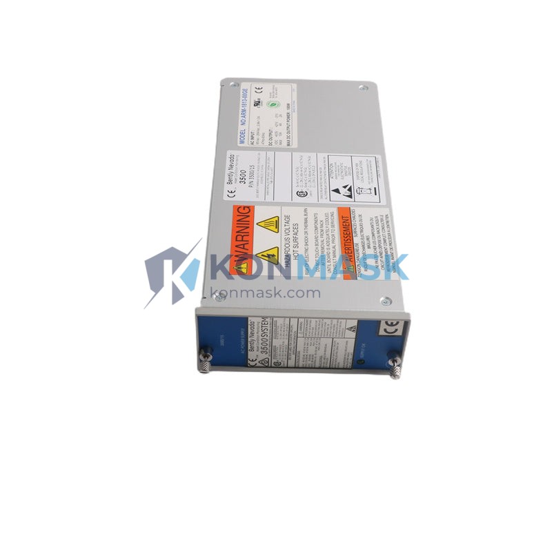 BENTLY NEVADA 3500/15 106M1079-01 - Front Panel and Connectivity View