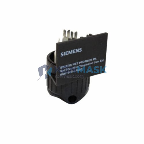 SIEMENS 6GK1905-0AE00 SIMATIC NET PROFIBUS - Front Panel and Connectivity View
