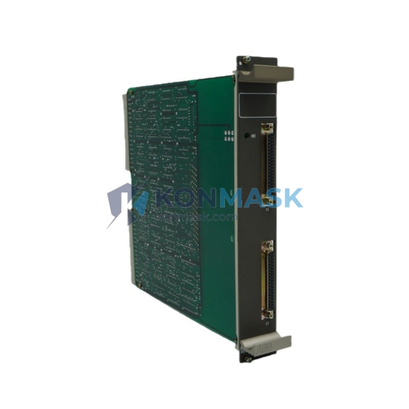 ABB GJR2371100R1040 88VP02-E AC800M - Front Panel and Connectivity View