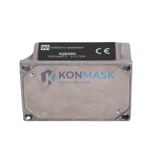 VIBRO-METER IQS450 204-450-000-002 - Front Panel and Connectivity View
