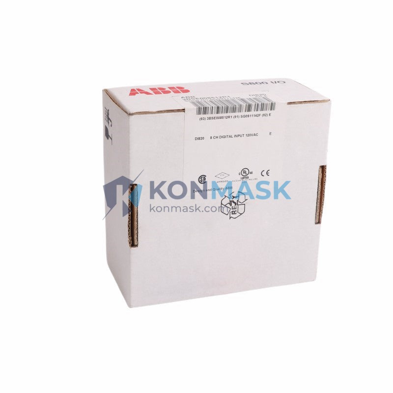 ABB DI820 3BSE008512R1 - Technical Label and Specifications
