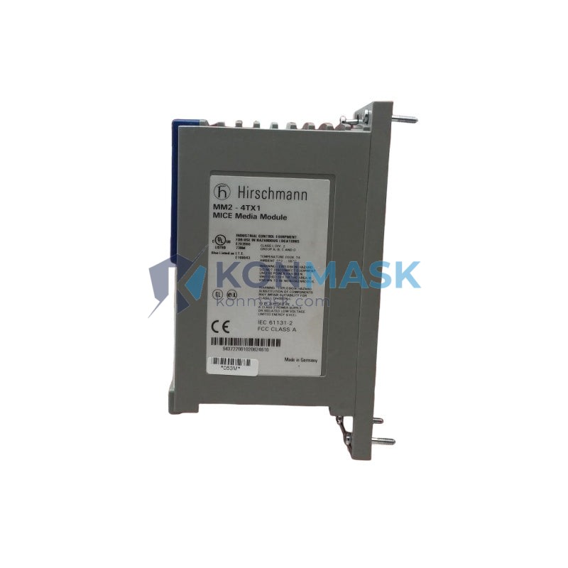 HIRSCHMANN MM2-4TX1 - Front Panel and Connectivity View