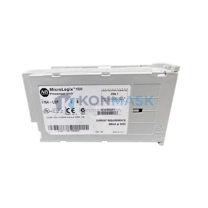 Allen-Bradley 1764-LSP MicroLogix - Front Panel and Connectivity View