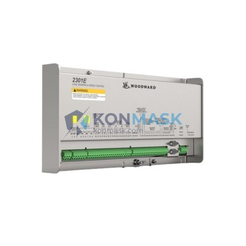 WOODWARD 2301E 2301 Electronic Governor Control - Front Panel and Connectivity View