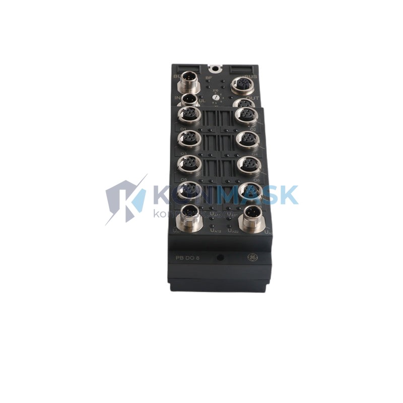 GE IC676PBO082 - Front Panel and Connectivity View