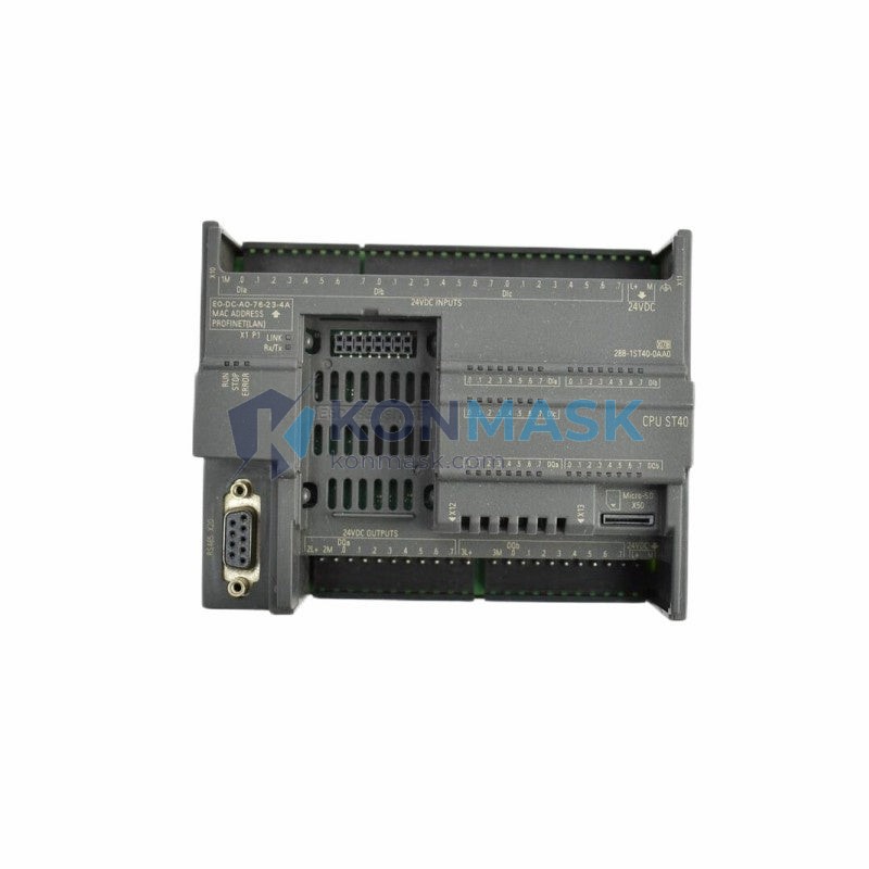 SIEMENS 6ES7288-1ST40-0AA0 - Front Panel and Connectivity View