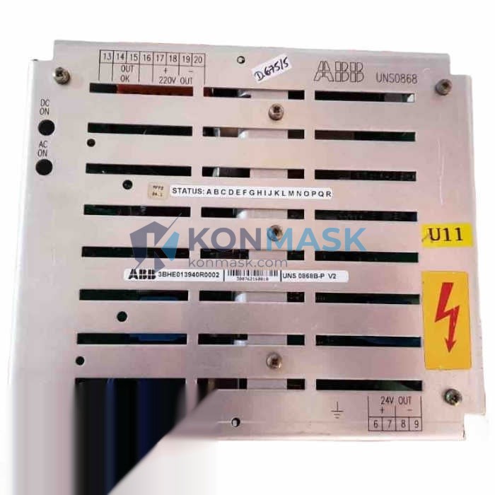 Genuine ABB UNS0868B-P V2 3BHE013940R0002 - Industrial Automation Part