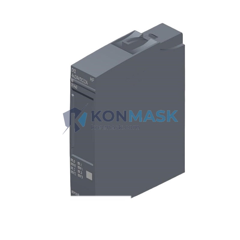 Siemens 6ES7132-6BF01-0AA0 - Front Panel and Connectivity View