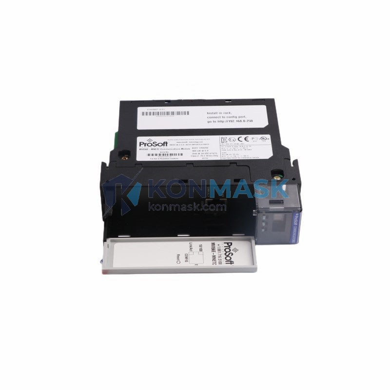 PROSOFT MVI56E-MNETC - Front Panel and Connectivity View
