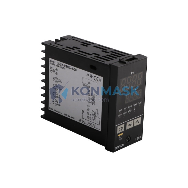 OMRON E5EK-PRR2-500 - Front Panel and Connectivity View