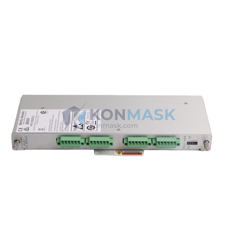 BENTLY NEVADA 125720-02 3500 Machinery Protection System - Technical Label and Specifications