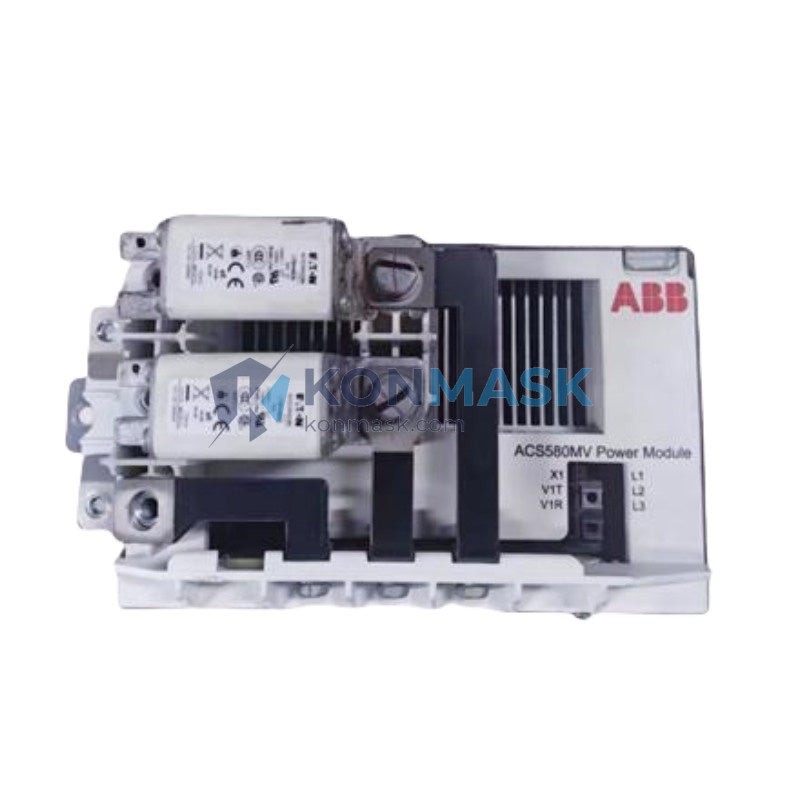 ABB ACS580MV 2UBA014272R0009 - Front Panel and Connectivity View