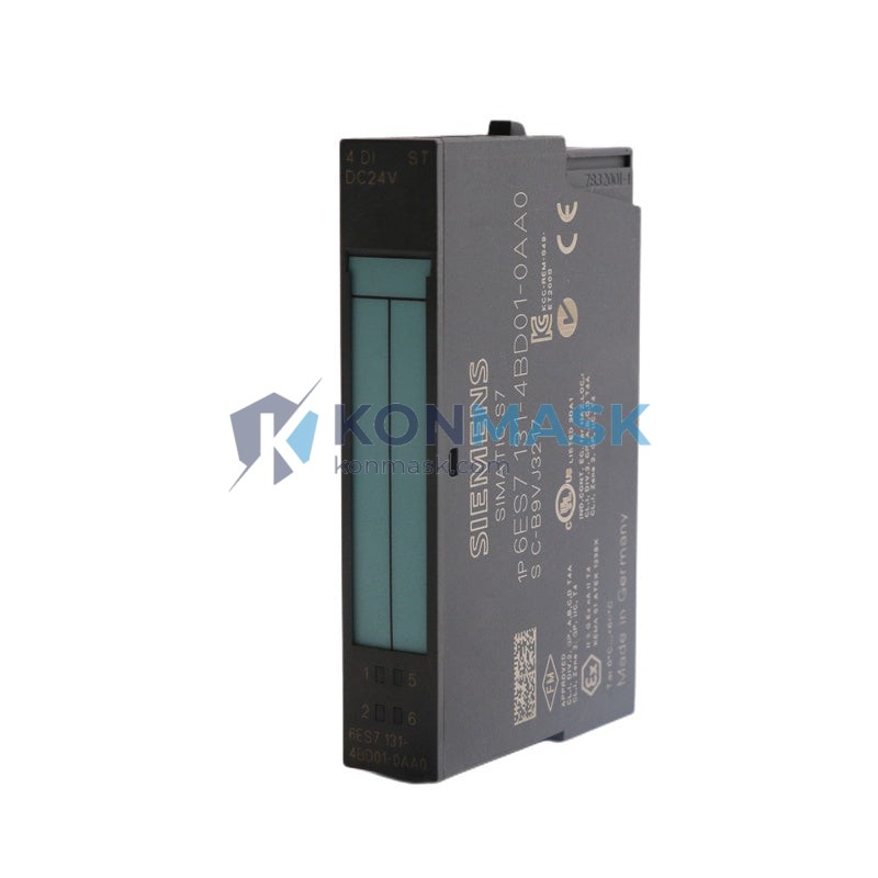 SIEMENS 6ES7131-4BD01-0AA0 SIMATIC ET 200S - Technical Label and Specifications