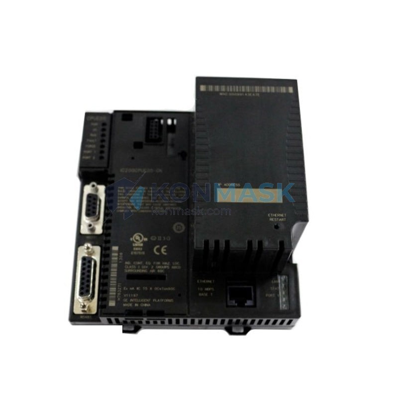GE IC200CPUE05 - Technical Label and Specifications