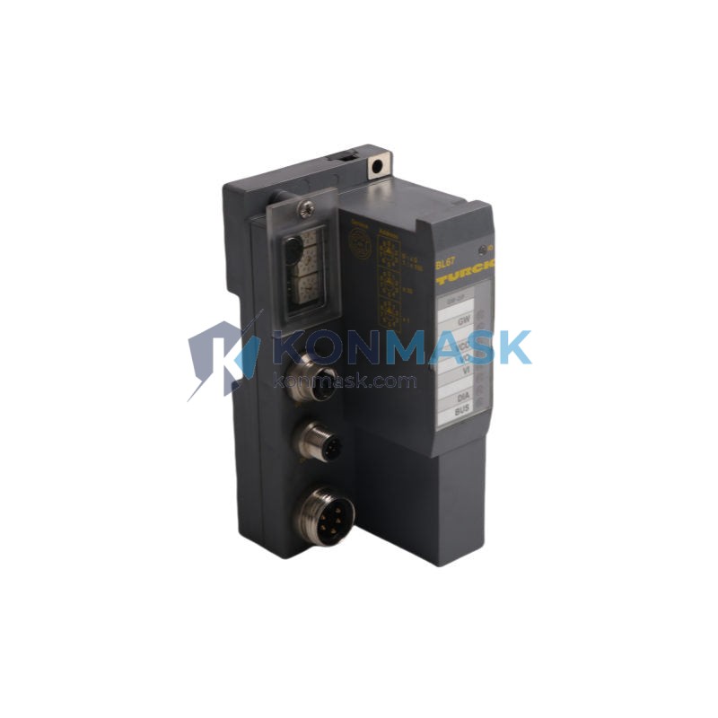 TURCK BL67-GW-DP - Front Panel and Connectivity View