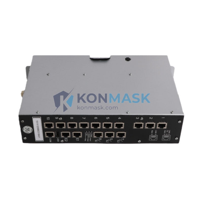 GE Fanuc 151X1235BC01SA41 - Front Panel and Connectivity View