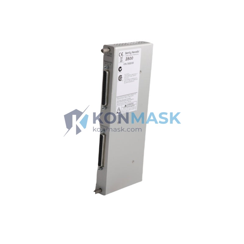 Bently Nevada 172109-01 3500 Machinery Protection System - Front Panel and Connectivity View