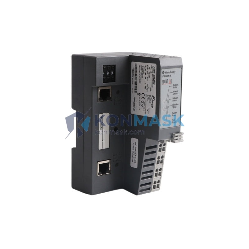 Allen-Bradley 1734-AENT - Front Panel and Connectivity View