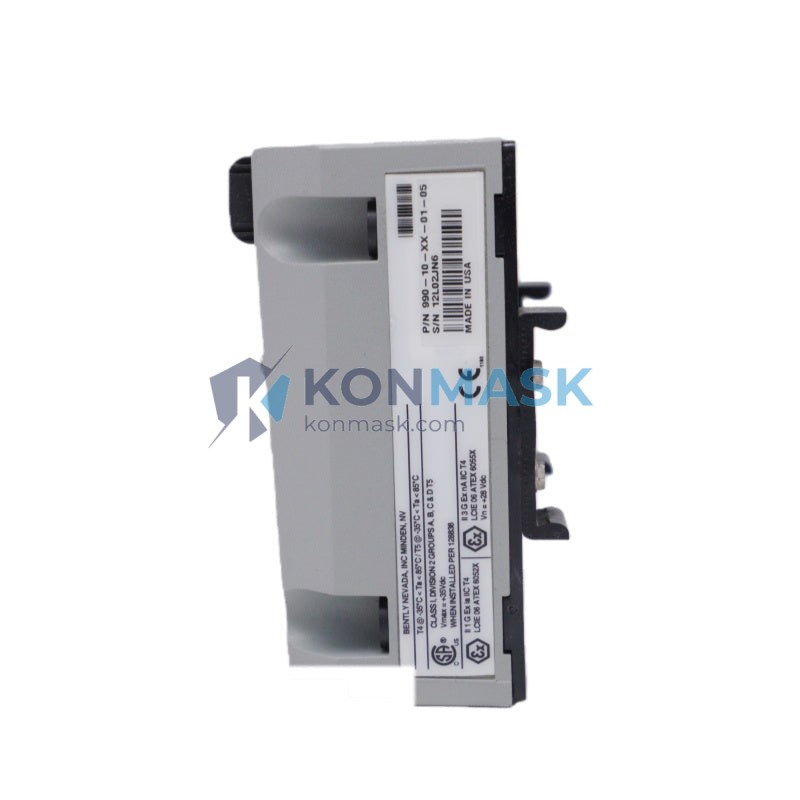 Bently Nevada 990-10-XX-01-05 MOD:165353-01 - Front Panel and Connectivity View
