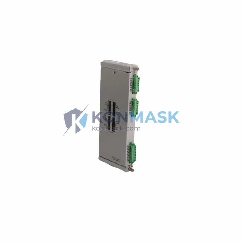 Bently Nevada 128229-01 3500 Machinery Protection System - Front Panel and Connectivity View
