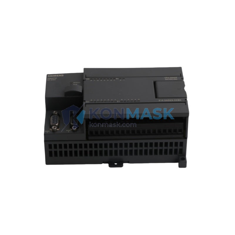 Siemens 6ES7214-2AD23-0XB0 SIMATIC S7-200 SMART - Front Panel and Connectivity View