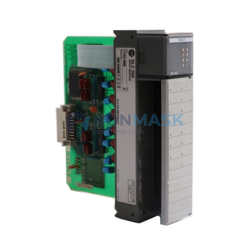 Allen-Bradley 1746-IM8 - Front Panel and Connectivity View