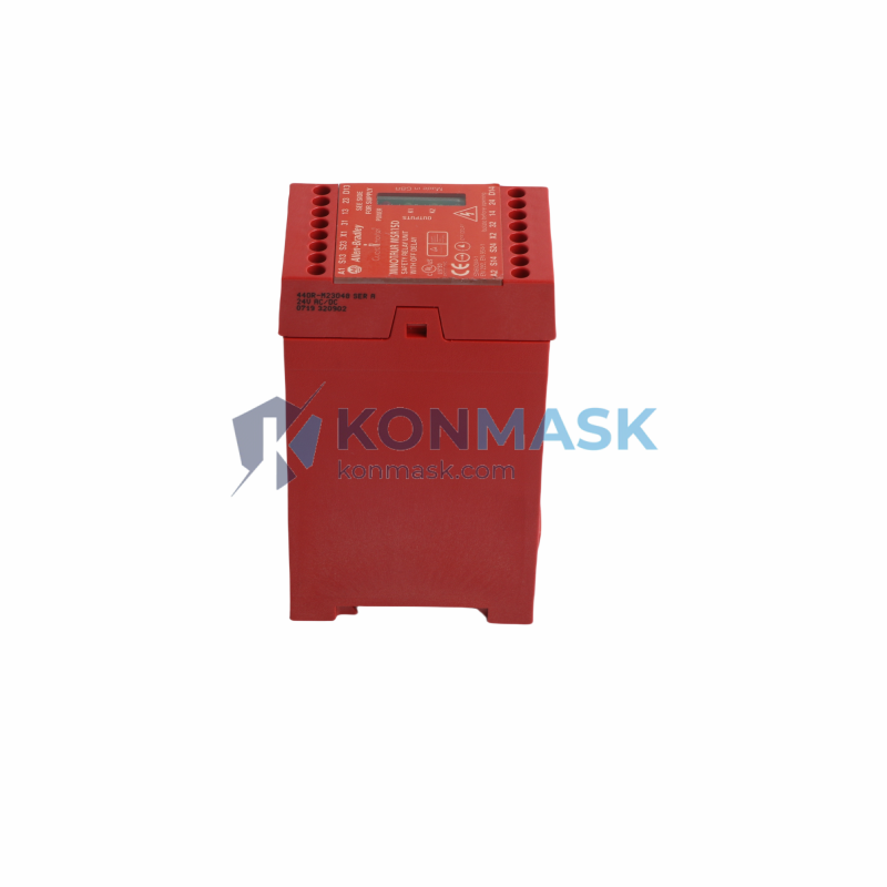 Allen-Bradley 440R-M23048 - Front Panel and Connectivity View