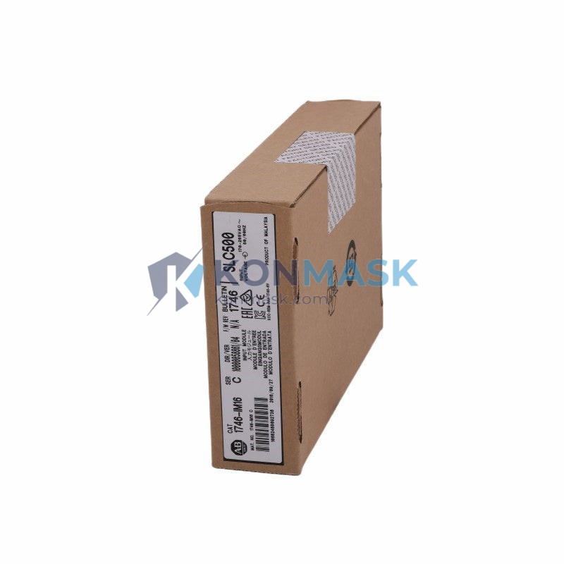 Allen-Bradley AIM16 SLC 500 - Technical Label and Specifications