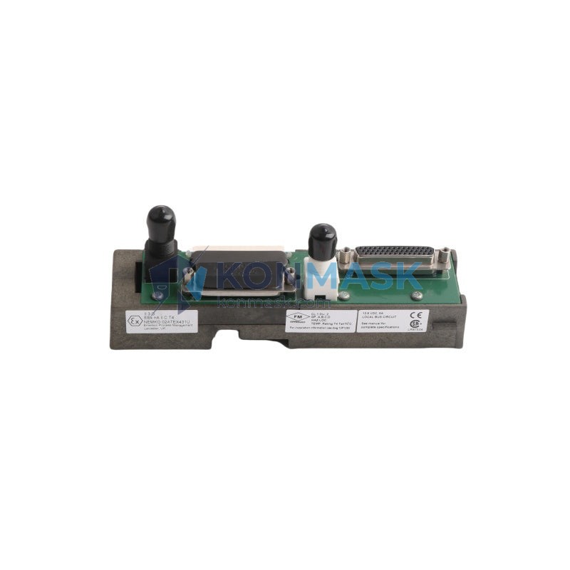 Emerson KJ4001X1-NA1 12P3373X022 - Technical Label and Specifications