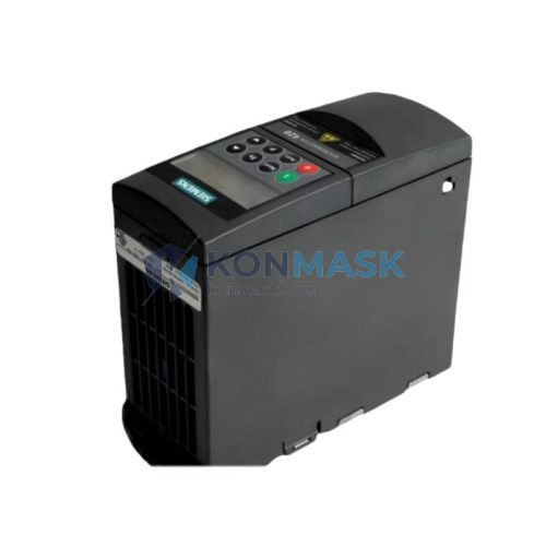 Siemens 6SE6420-2UD21-1AA1 MICROMASTER 420 (MM420) - Front Panel and Connectivity View