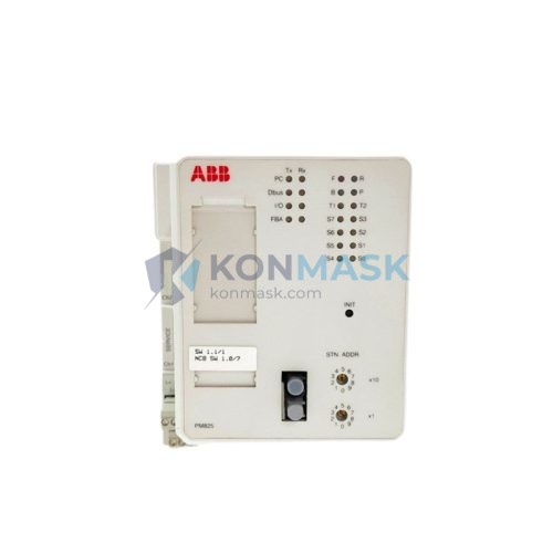 ABB PM645C 3BSE010537R1 ABB AC 800M (all variants) - Front Panel and Connectivity View