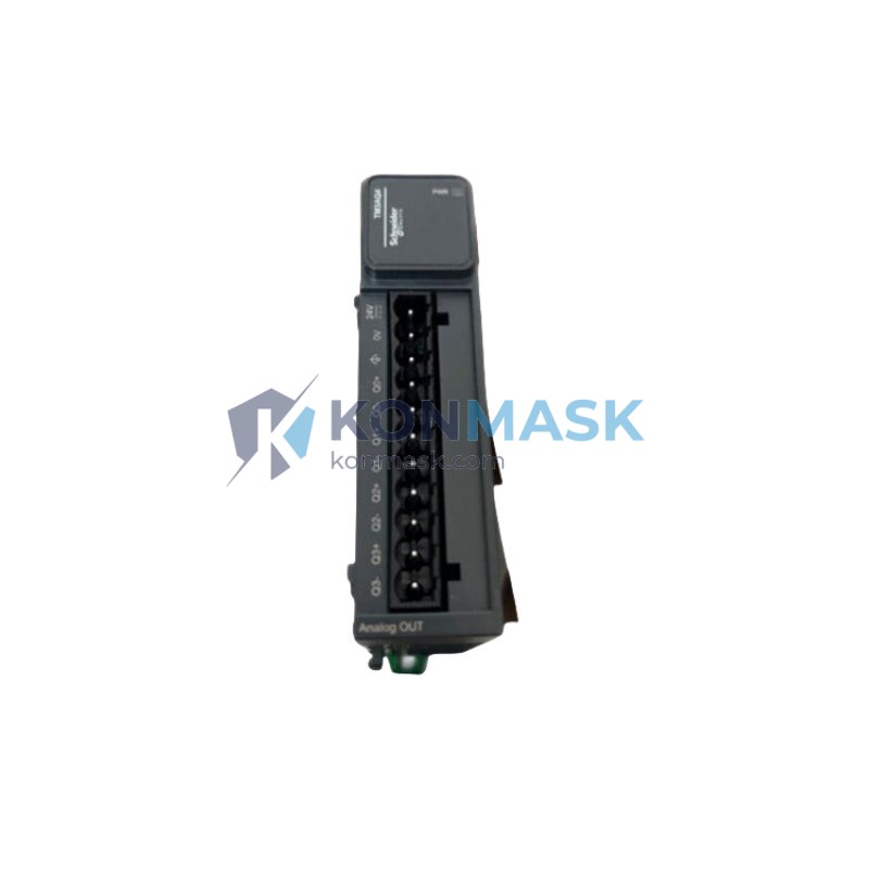SCHNEIDER TM3AQ4 - Front Panel and Connectivity View