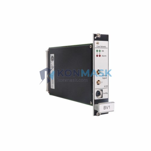 EMERSON A6120 CSI 6000 Series Machinery Health Monitor - Front Panel and Connectivity View