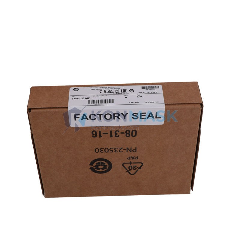 Allen-Bradley 1756-OB16E ControlLogix - Technical Label and Specifications