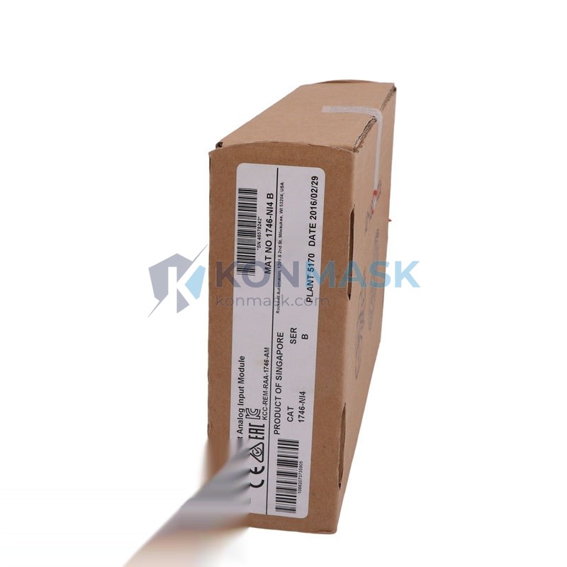 Allen-Bradley 1746-NI4 Allen-Bradley SLC 500 - Technical Label and Specifications