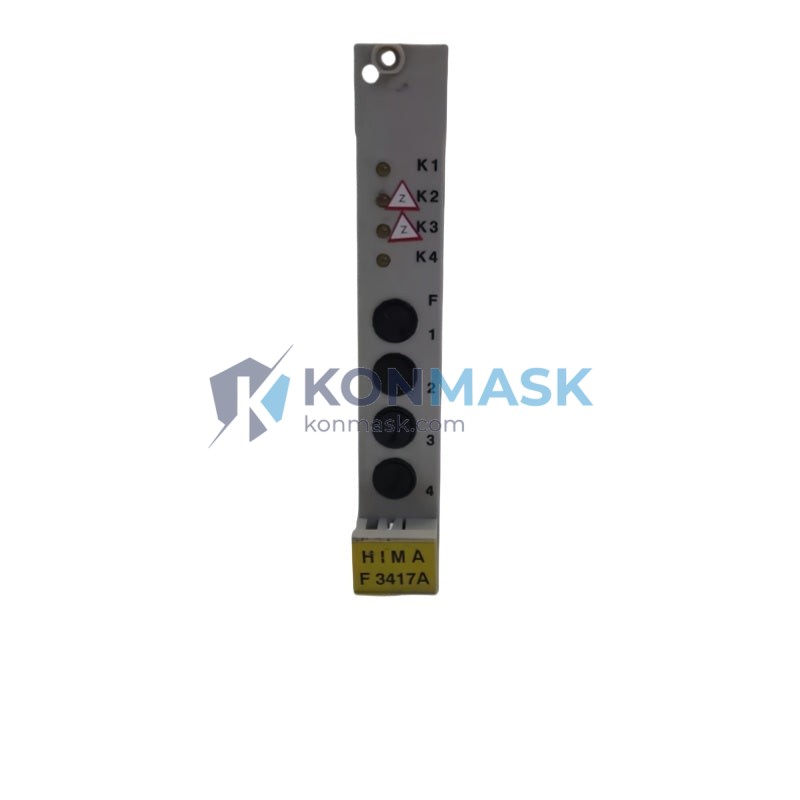 HIMA F3417A F3000 Safety PLC Series - Front Panel and Connectivity View