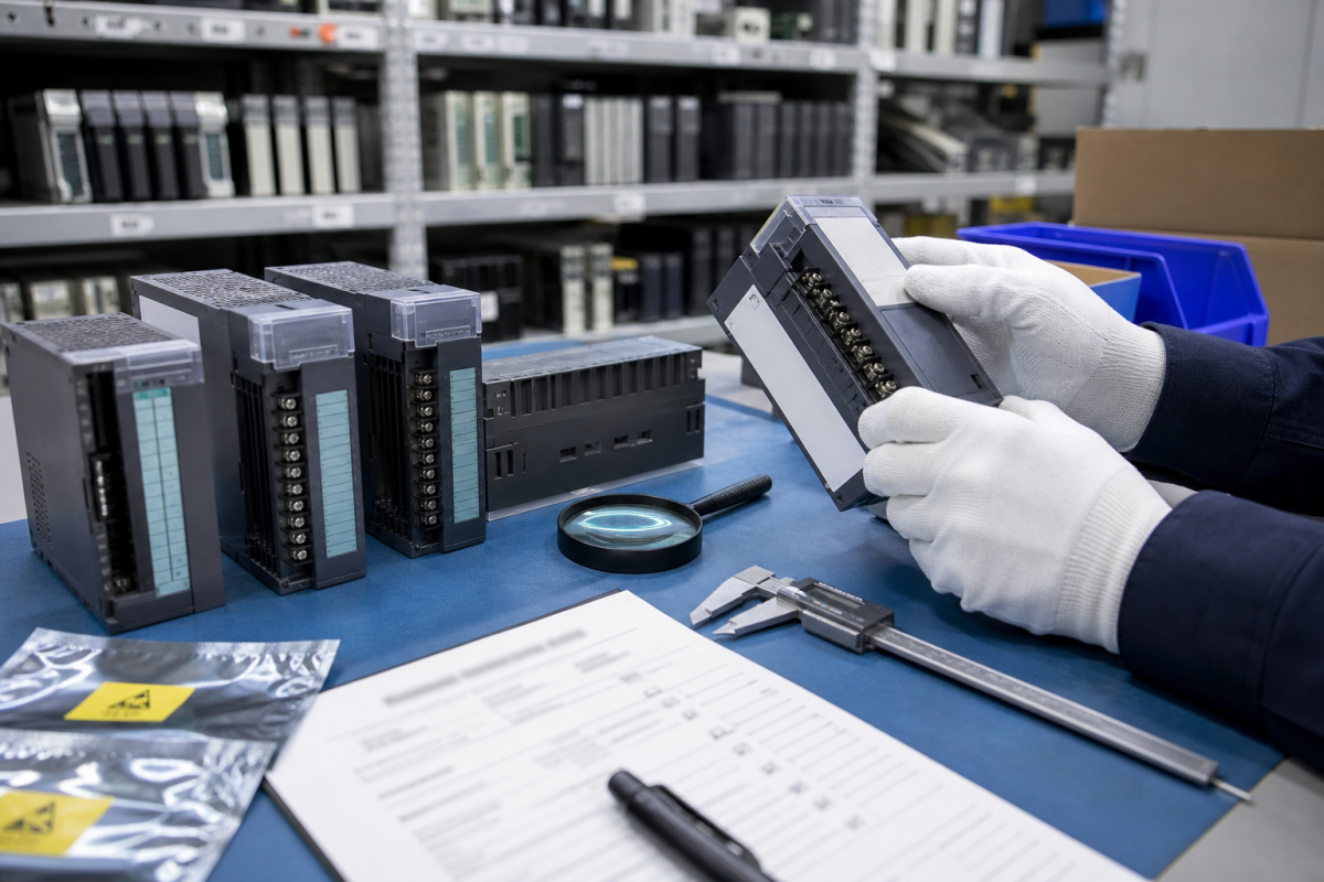 refurbished PLC module inspection spare parts RFQ 2026