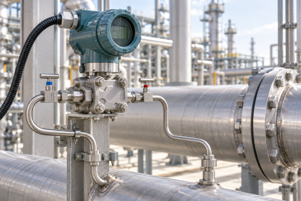 Yokogawa EJA110E spare parts 2026 differential pressure process skid illustration
